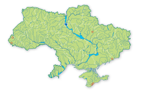 Карта поширення Боровик королівський, яєчник в Україні